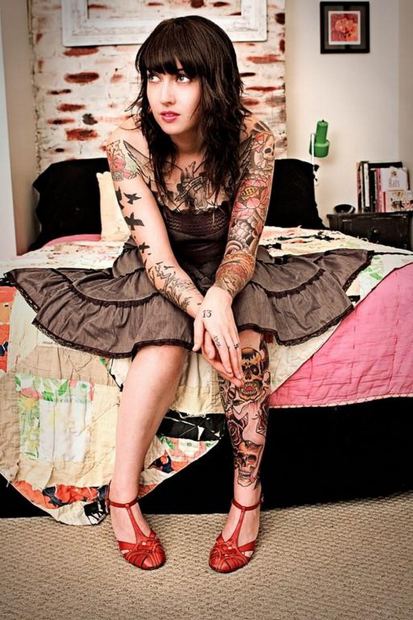 Татуировки на девушках фото 18